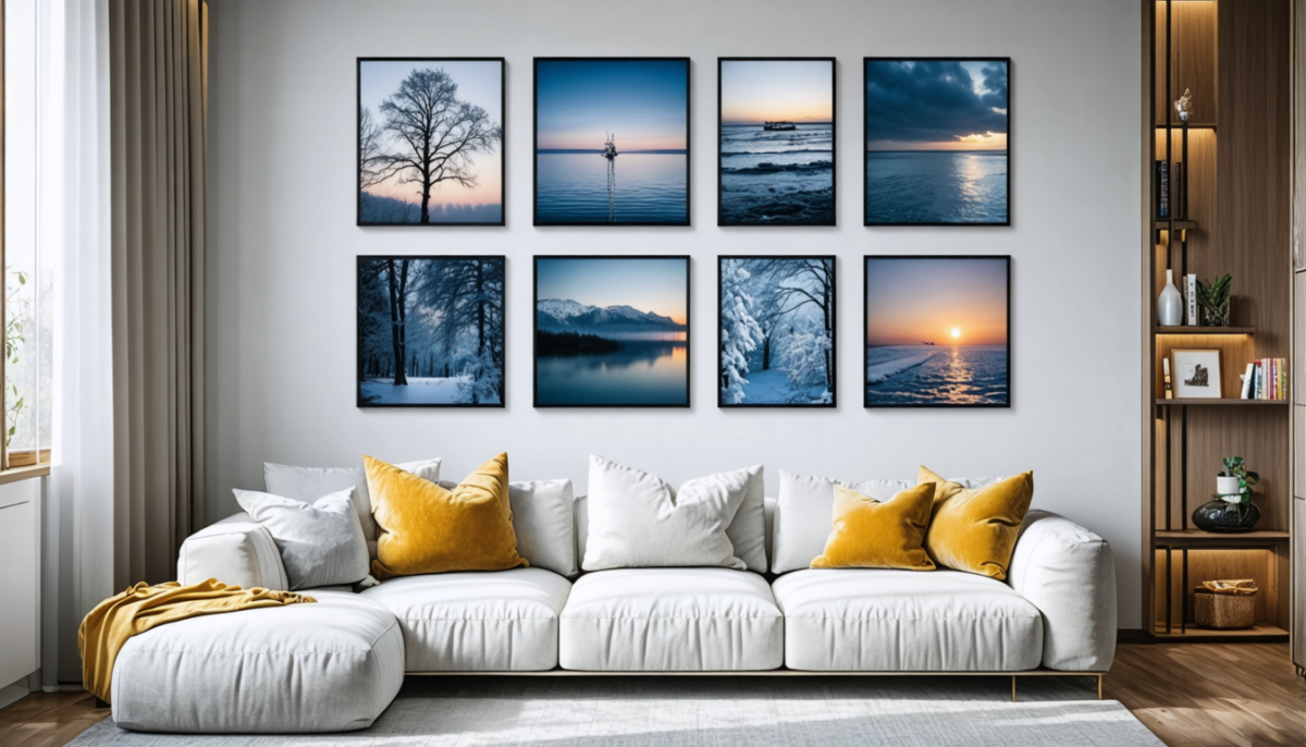 découvrez nos astuces et idées pour agencer harmonieusement plusieurs cadres sur un mur et sublimer votre décoration intérieure avec style.