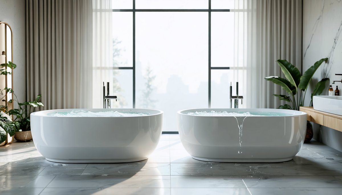 découvrez les avantages des baignoires en acrylique et en résine pour choisir le matériau idéal qui allie confort, durabilité et esthétique dans votre salle de bain.