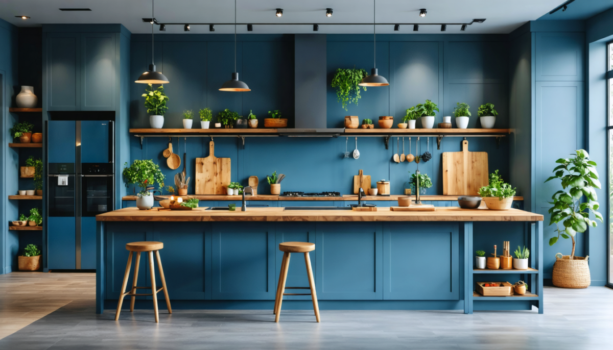 découvrez nos conseils pratiques et inspirations pour réussir la décoration de votre cuisine bleu et bois, alliant élégance naturelle et ambiance chaleureuse.