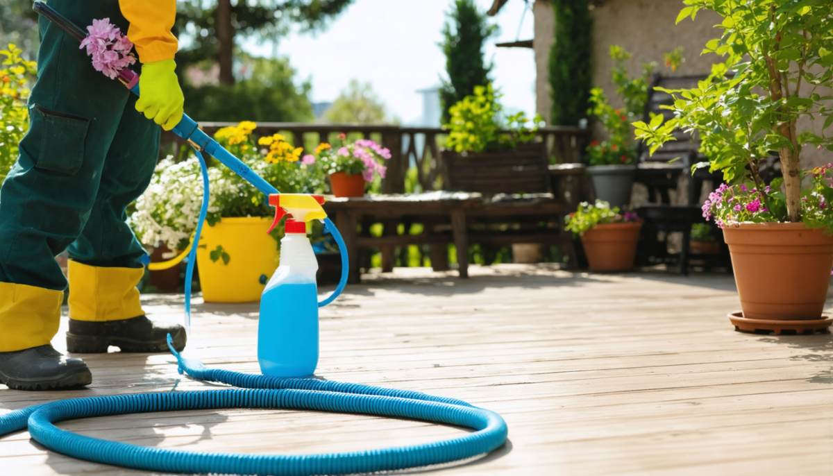découvrez la durée idéale pour laisser agir l’eau de javel sur votre terrasse, accompagnée de conseils pratiques et de précautions pour un nettoyage efficace et sécurisé.