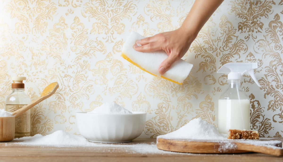 découvrez comment nettoyer efficacement votre papier peint grâce au bicarbonate de soude, une méthode naturelle et économique pour éliminer les taches et redonner de l'éclat à vos murs.