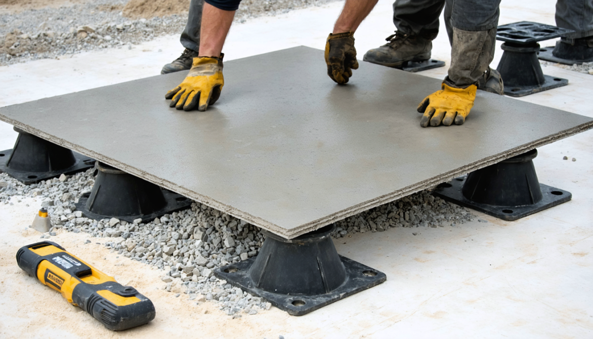 découvrez le coût moyen pour poser une dalle sur plot de 60×60, comprenant les prix des matériaux, la main-d'œuvre et les conseils pour réussir votre installation.