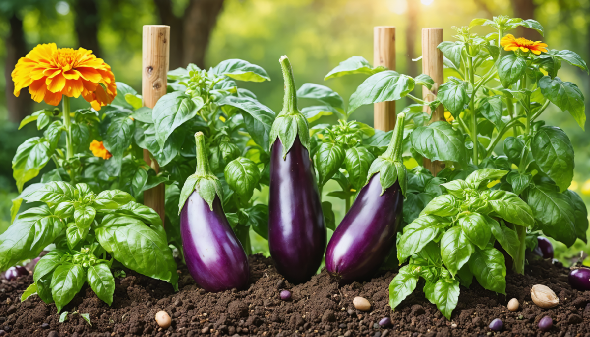 découvrez quelles plantes associer aux aubergines pour un potager harmonieux et optimisez la croissance de vos légumes grâce à des compagnonnages efficaces.