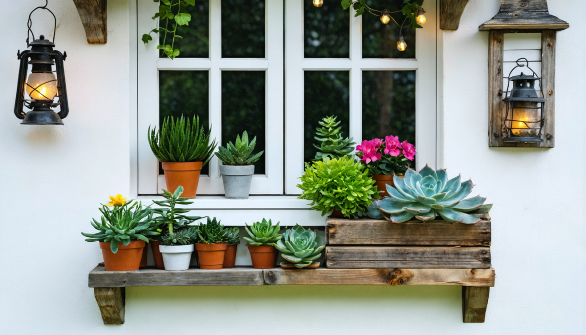 découvrez des astuces et idées originales pour sublimer le rebord de votre fenêtre extérieure et apporter une touche unique à votre décoration.