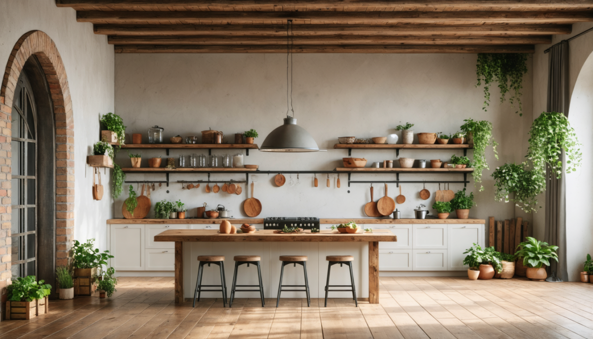 découvrez comment choisir la teinte parfaite pour sublimer votre cuisine rustique et créer une ambiance chaleureuse et authentique.