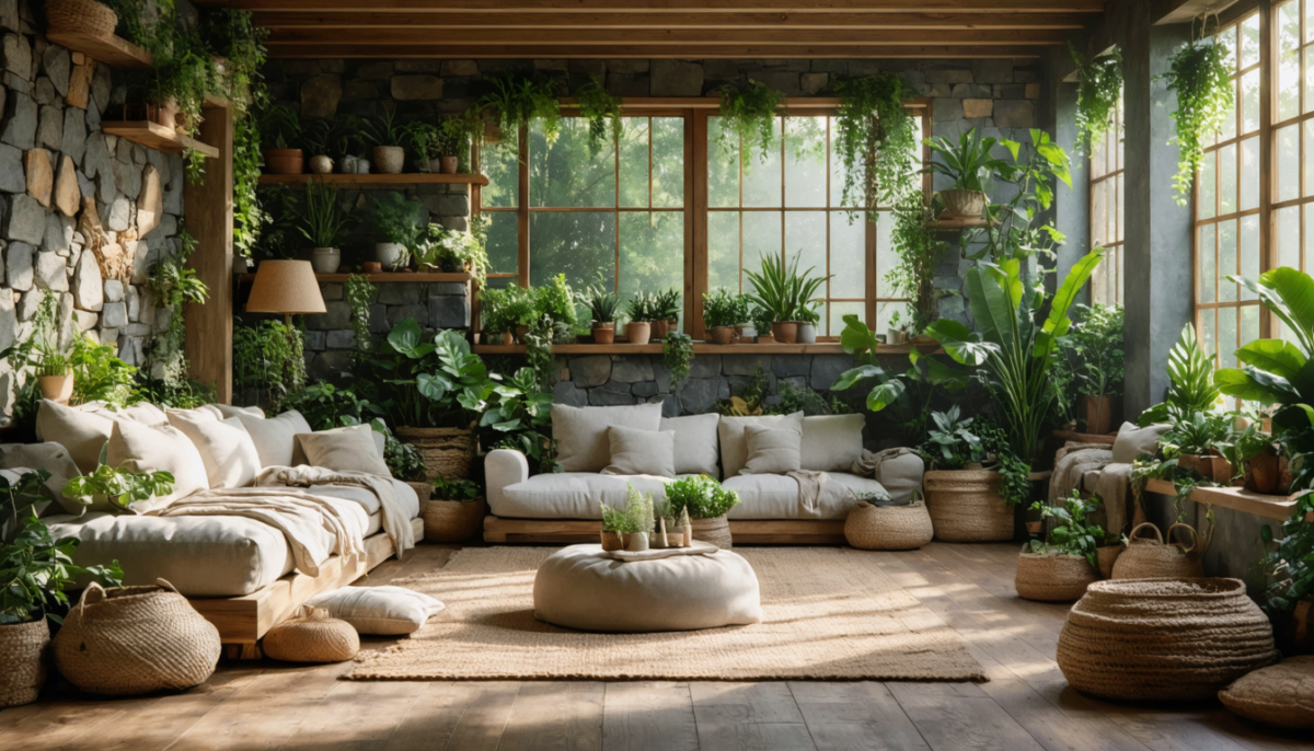 découvrez comment créer un salon convivial et apaisant en utilisant des matériaux naturels grâce à nos conseils et astuces pour une ambiance chaleureuse et harmonieuse.