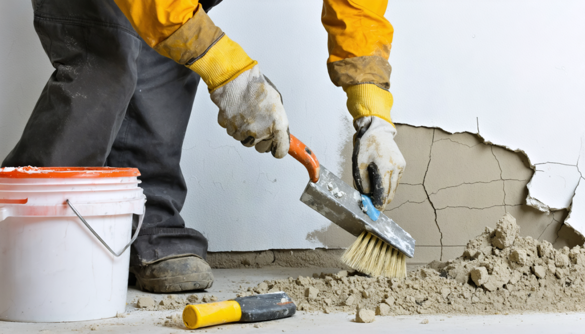 découvrez notre guide pratique pour réparer facilement un crépi extérieur dégradé et redonnez un coup de neuf à la façade de votre maison.