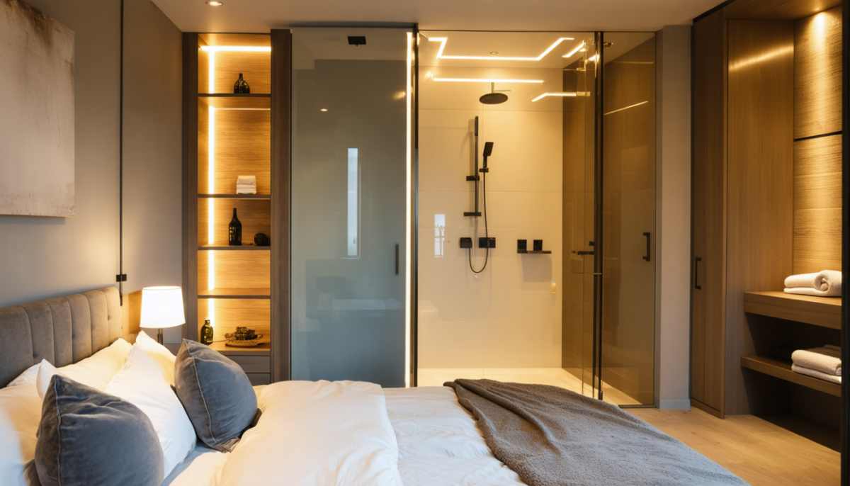 découvrez comment installer une douche dans une chambre de 10 m², un défi réalisable avec les bonnes astuces d'aménagement et d'optimisation d'espace.