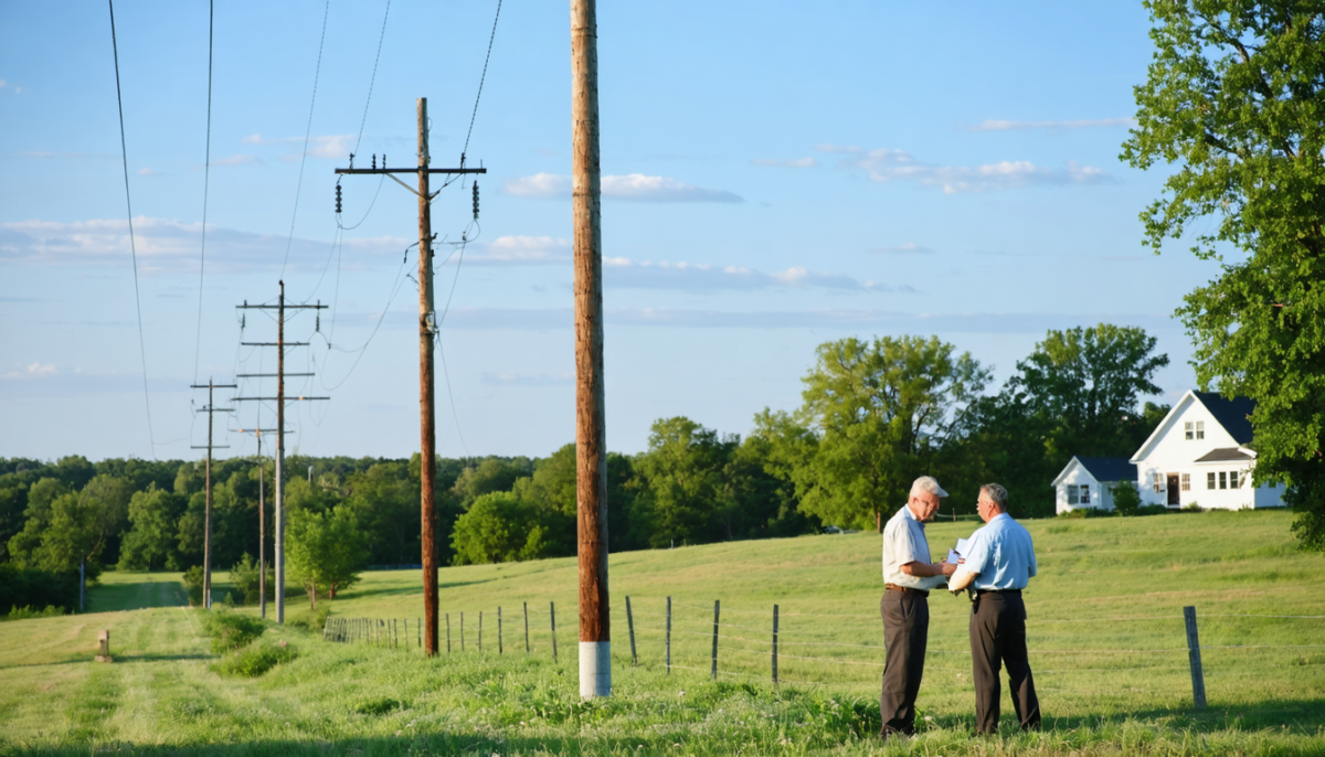 découvrez quelles compensations prévoir lors de l'installation de poteaux électriques sur un terrain privé pour protéger vos droits et éviter les litiges.