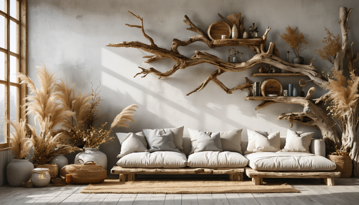 découvrez des idées inspirantes et des conseils pratiques pour sublimer vos espaces avec la décoration en bois flotté, apportant charme naturel et originalité à votre intérieur.