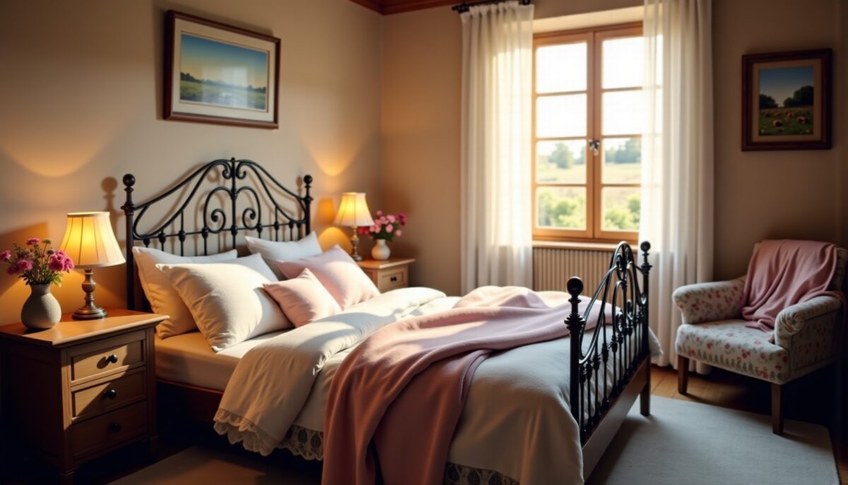 Créer une ambiance romantique champêtre : guide complet pour décorer votre chambre
