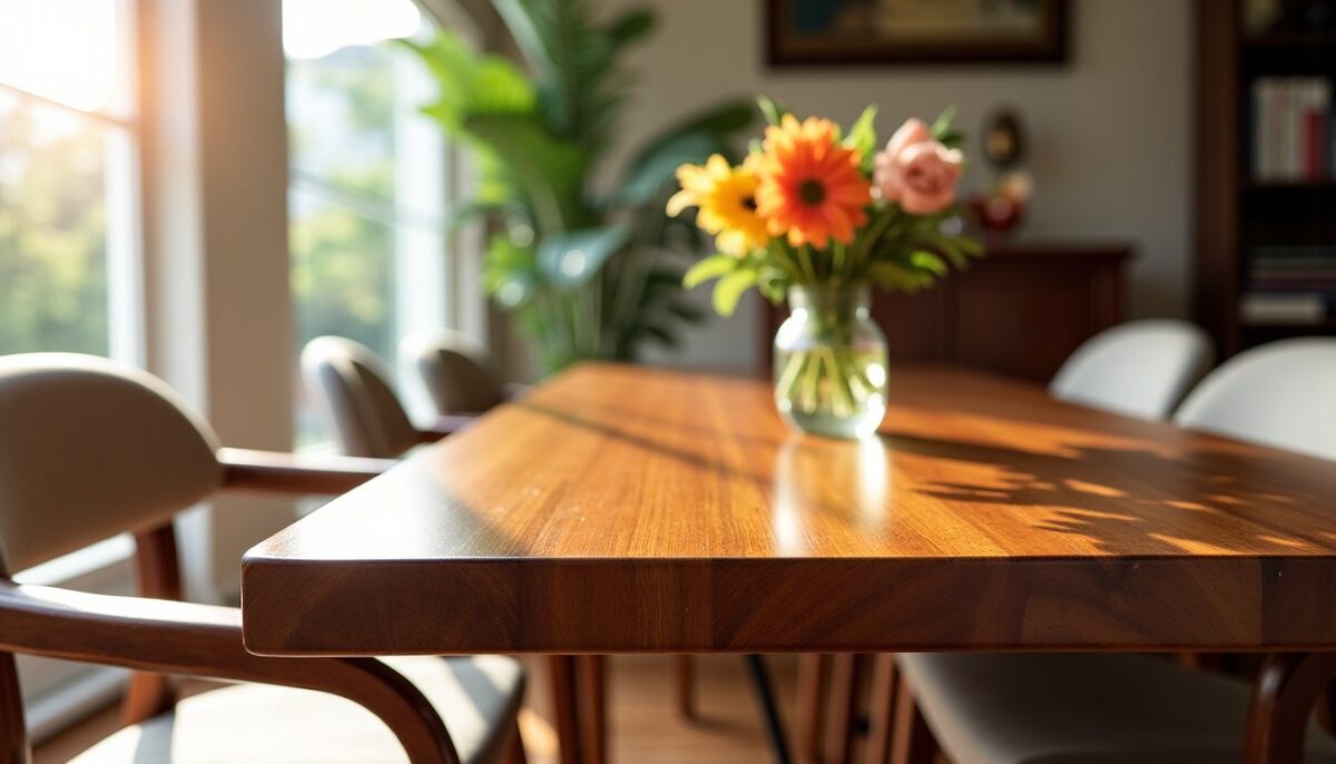 Guide complet pour vitrifier et protéger une table en bois avec brio