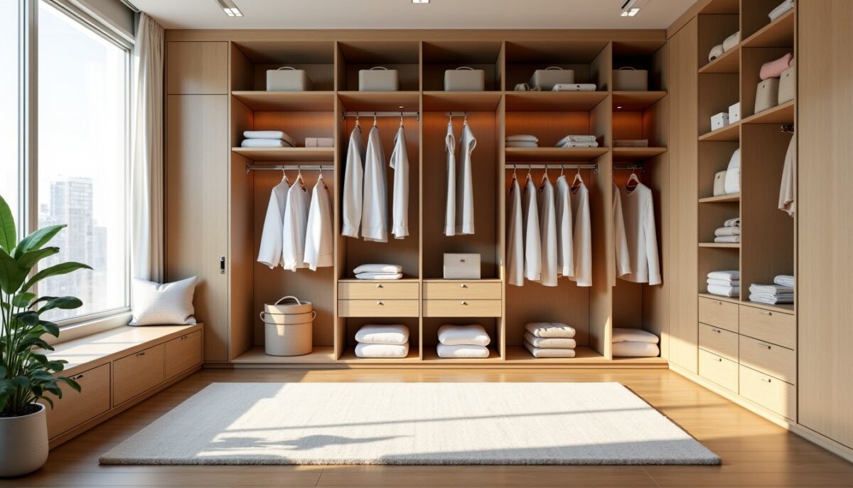 Dressing en cabine, en L ou linéaire : quelle configuration choisir selon votre espace ?