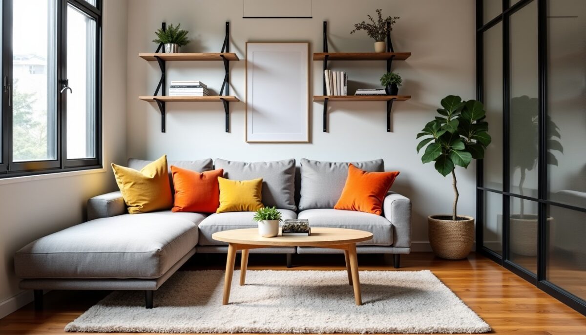 Petit salon : conseils ingénieux et mobilier astucieux pour maximiser chaque centimètre
