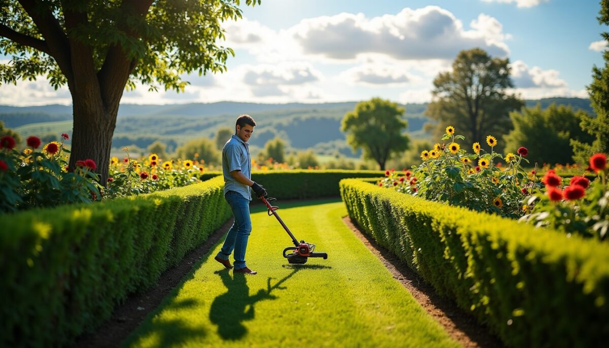 Le guide ultime pour entretenir facilement un grand jardin difficile d’accès sans se fatiguer