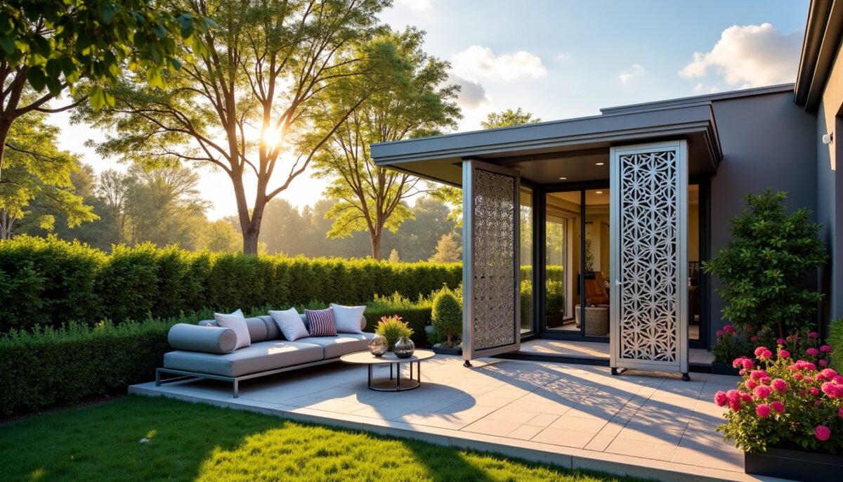 Panneaux brise-vue en aluminium : aménager votre extérieur avec légèreté et style