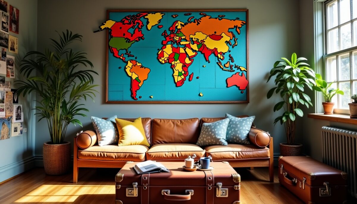 Inspirez-vous du voyage : 10 idées DIY pour une déco thème globe-trotteur à réaliser soi-même