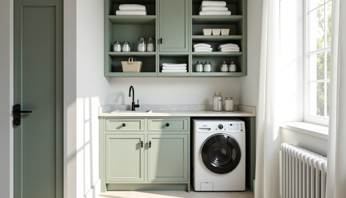 Petite buanderie, grand style : aménager un espace pratique et élégant au quotidien